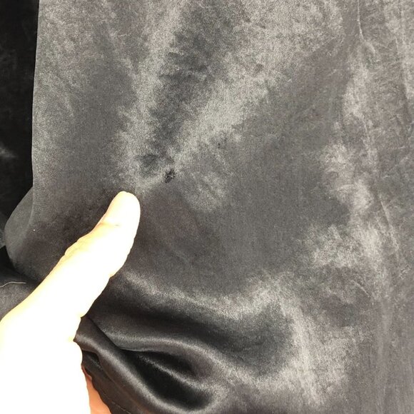 Aritzia Babaton Black Satin Venturi Button up Long Sleeve Blouse M - Picture 13 of 16